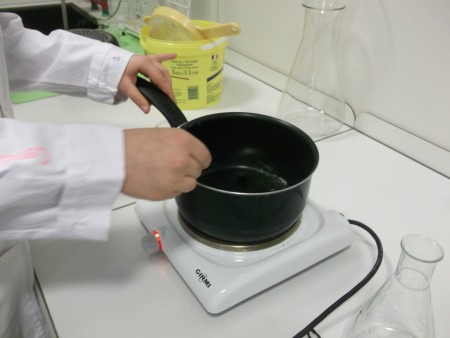 Préparation de la gélose